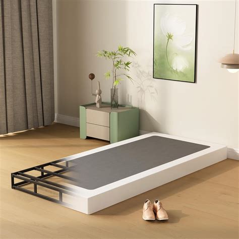 metal twin box spring detroit|Amazon.com: DiaOutro 4 Inch Heavy Duty Twin Box .